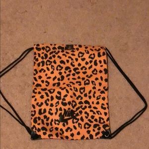 Cheetah Nike Drawstring Bag